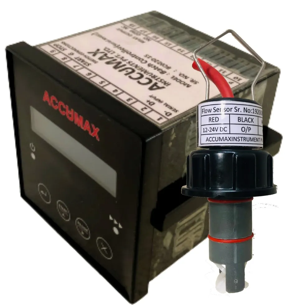 Accumax Paddle Wheel Flow Meter