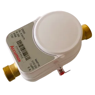 Accumax Ultrasonic AMR Meter With Flow Control Valve